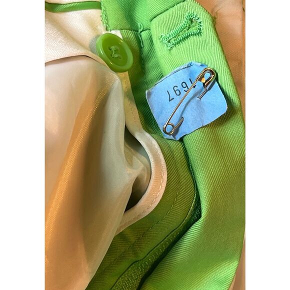 Ferreci Made in Italy 34R Lime Green Pants - Picture 12 of 12